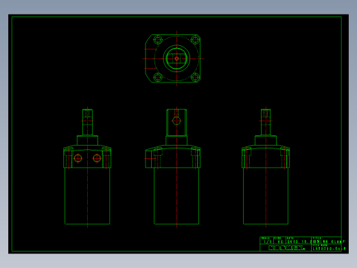 LHS0750-Sx-P多系列多零件图纸模型