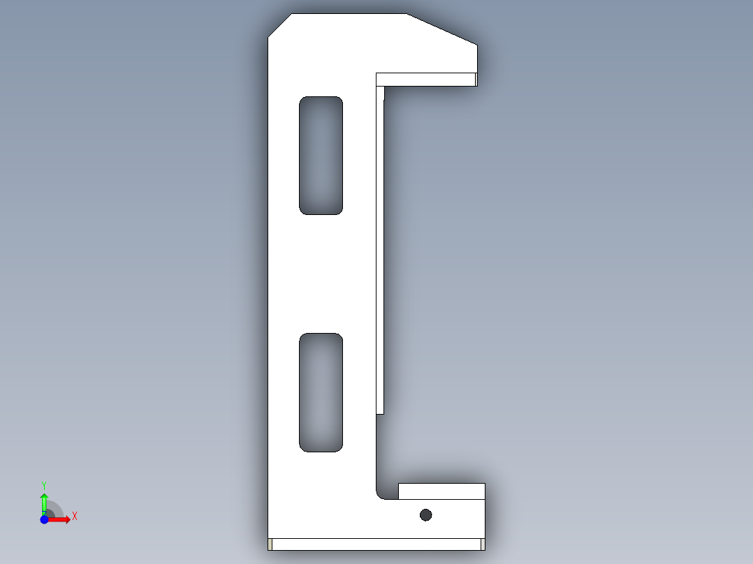 隔离盖压机前视图