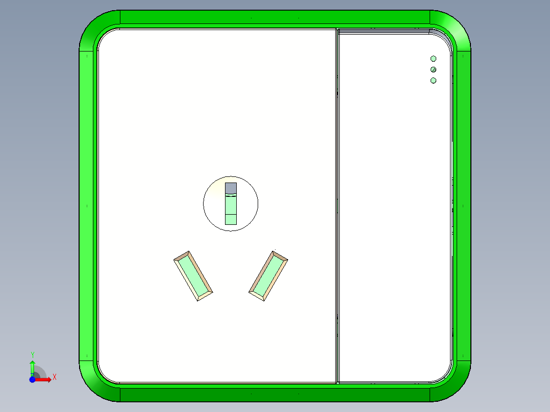 飞利浦-三孔一开 STP前视图