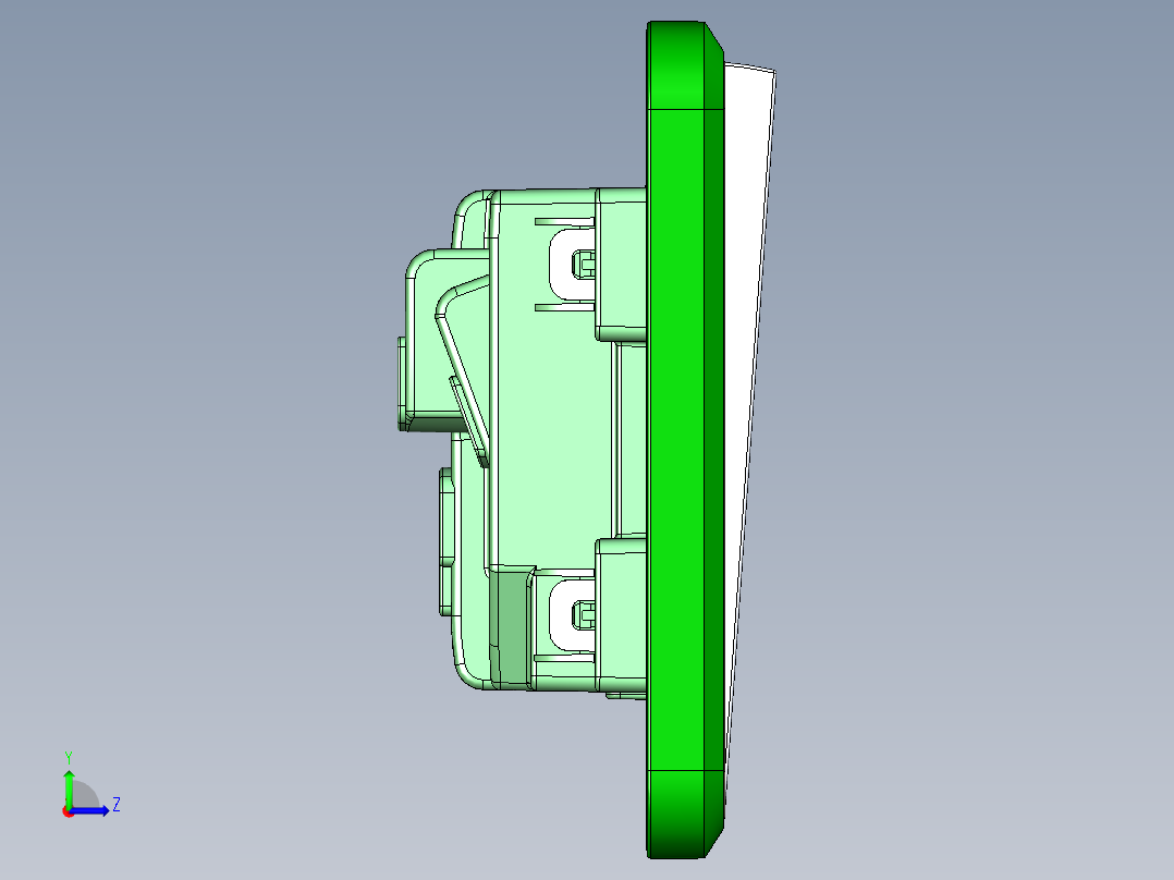 飞利浦-三孔一开 STP左视图