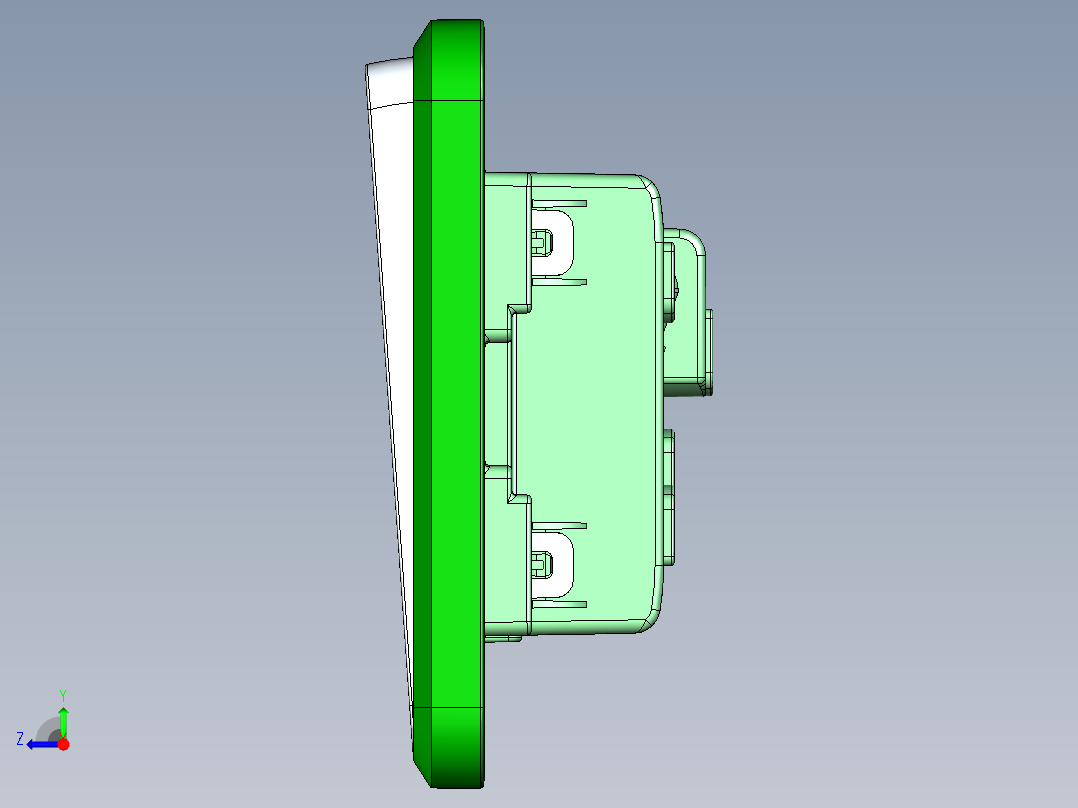 飞利浦-三孔一开 STP右视图