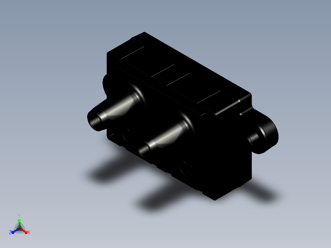 传感器 (15)正等轴测图