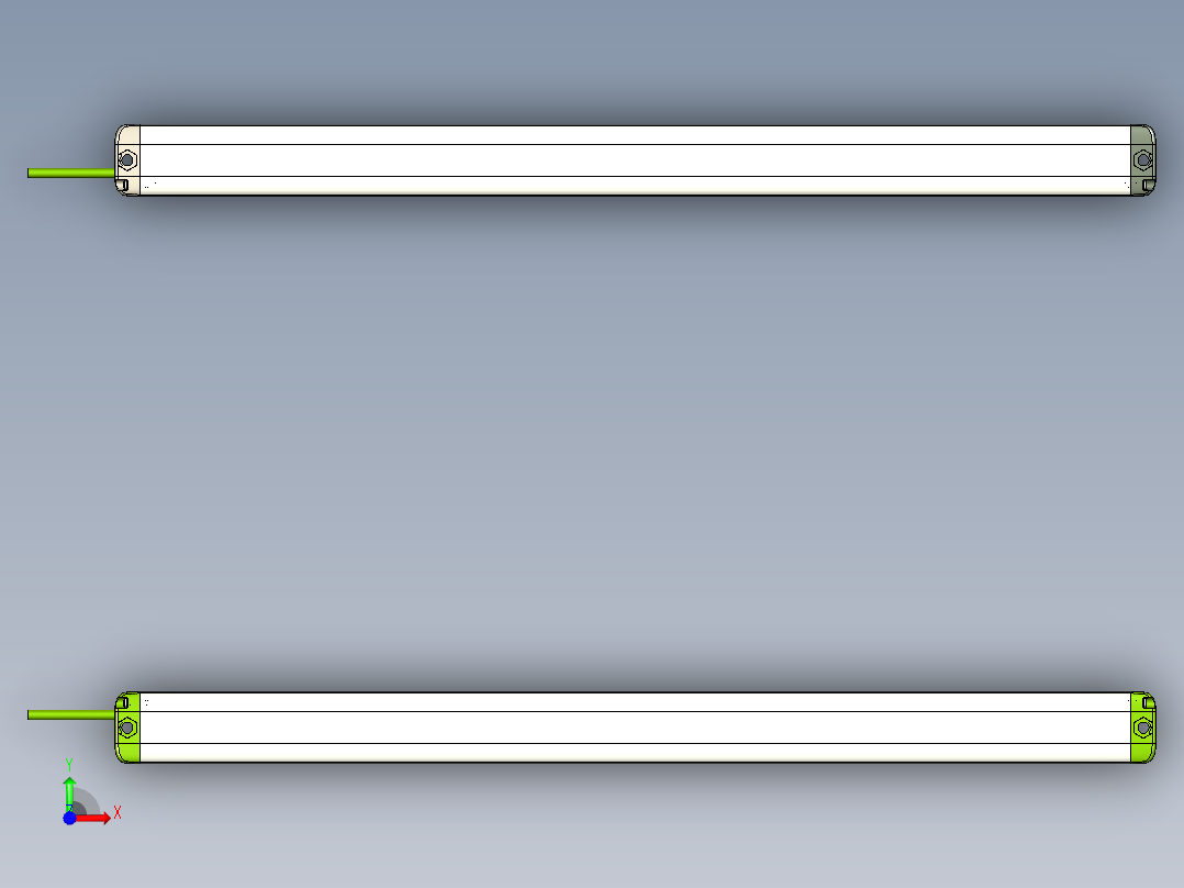安全_区域传感器H2TLS1040_3D前视图