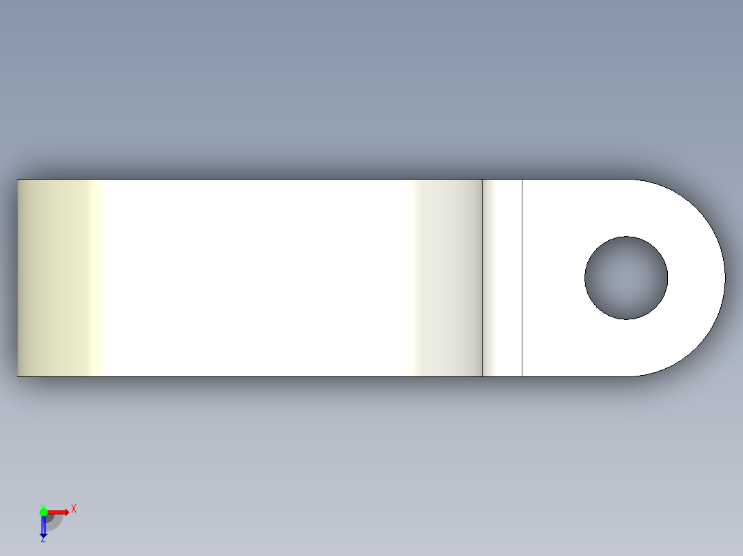 HP 系列 P 夹-H12P-NA俯视图