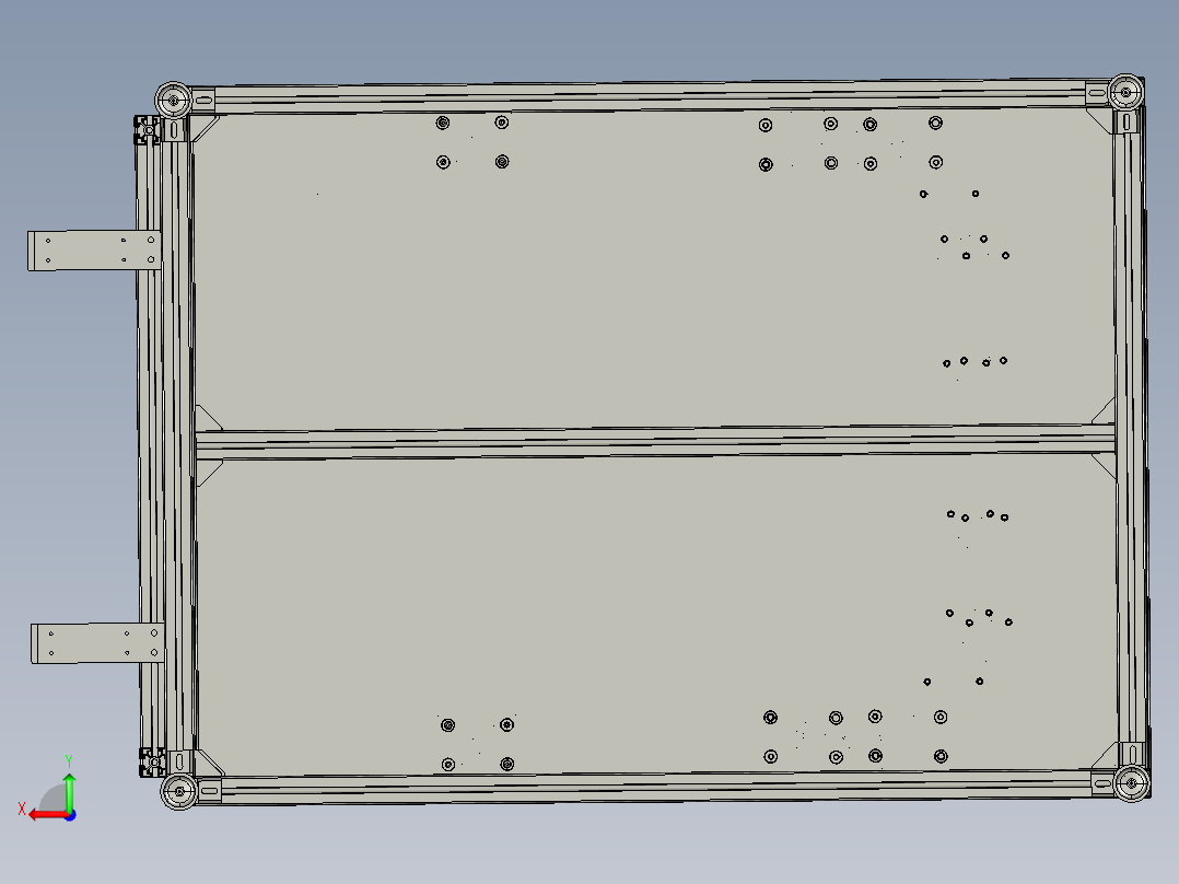 OP160布朗汽车天窗生产线后视图