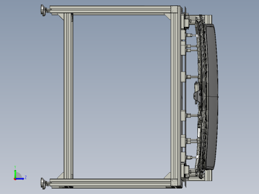 OP160布朗汽车天窗生产线左视缩略图