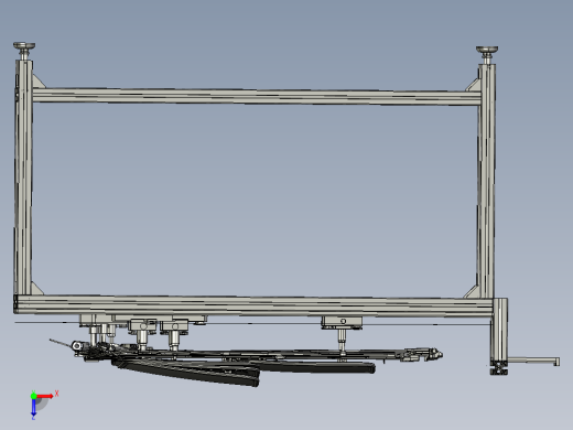OP160布朗汽车天窗生产线俯视缩略图