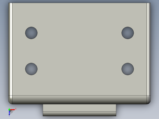 基恩士CA-U2plate1_kc图纸模型俯视缩略图
