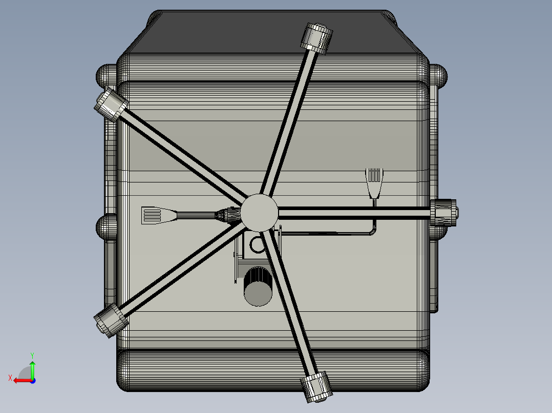 office-arm-chair-michel-man-办公椅后视图