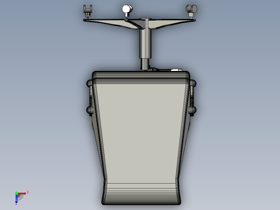 office-arm-chair-michel-man-办公椅俯视图