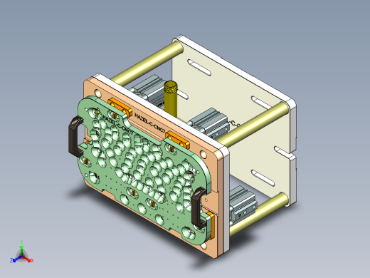 HAZEL-C-笔记本CNC工装夹具三维模型CNC7-0613正等轴测缩略图