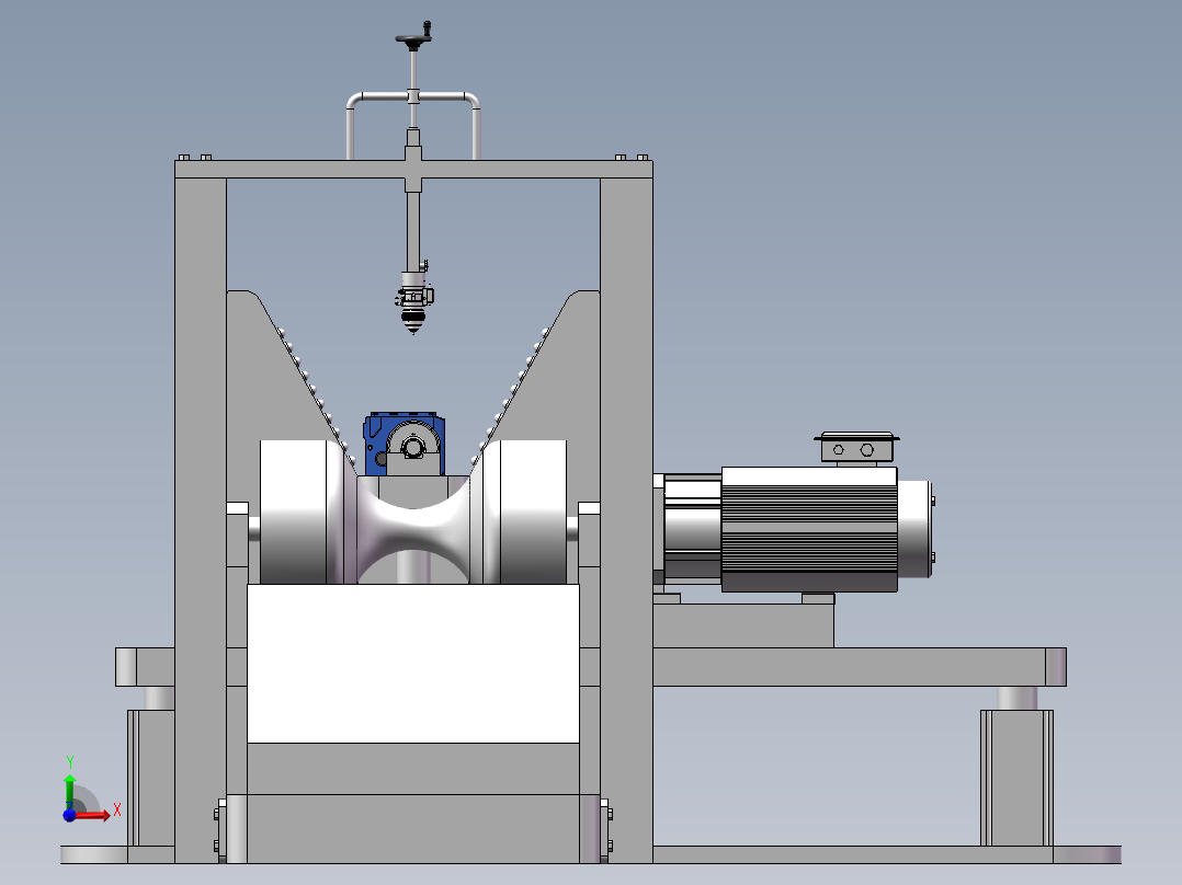 管材切割机sw18前视图