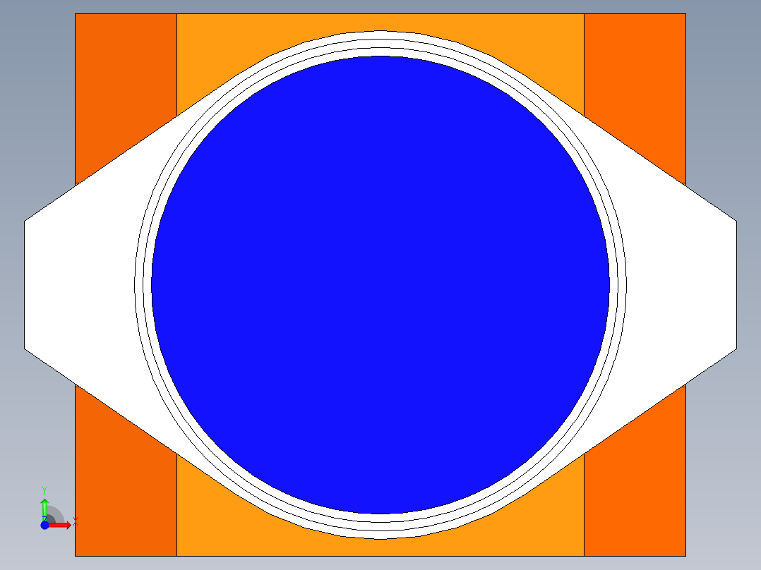 德力西电气LAY8-11D 纯蓝前视图