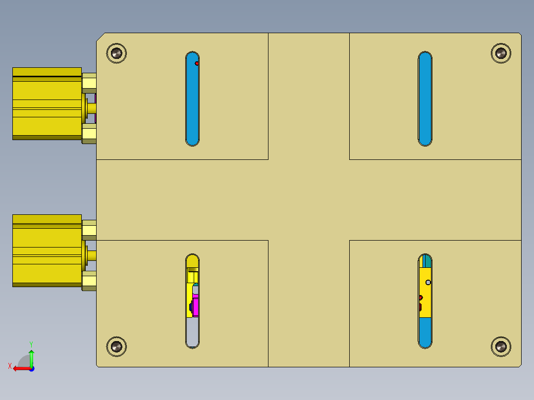 EDC30-A-笔记本CNC工装夹具三维模型CNC0-190125后视图
