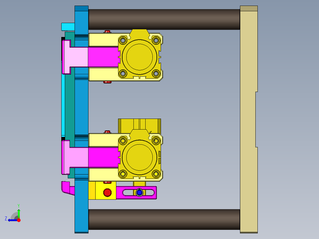 EDC30-A-笔记本CNC工装夹具三维模型CNC0-190125右视图