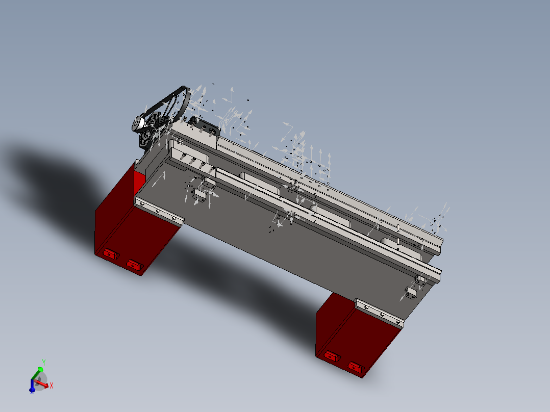 SW格式6140数控车床3D模型图纸 Solidworks设计