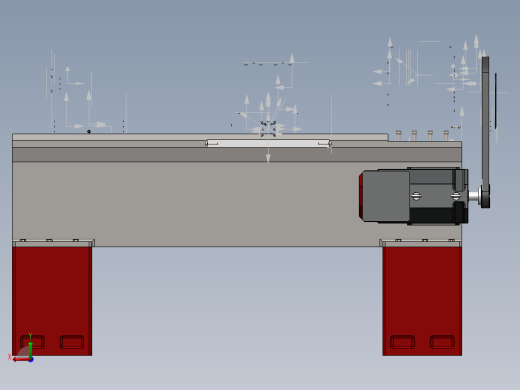 SW格式6140数控车床3D模型图纸 Solidworks设计后视缩略图