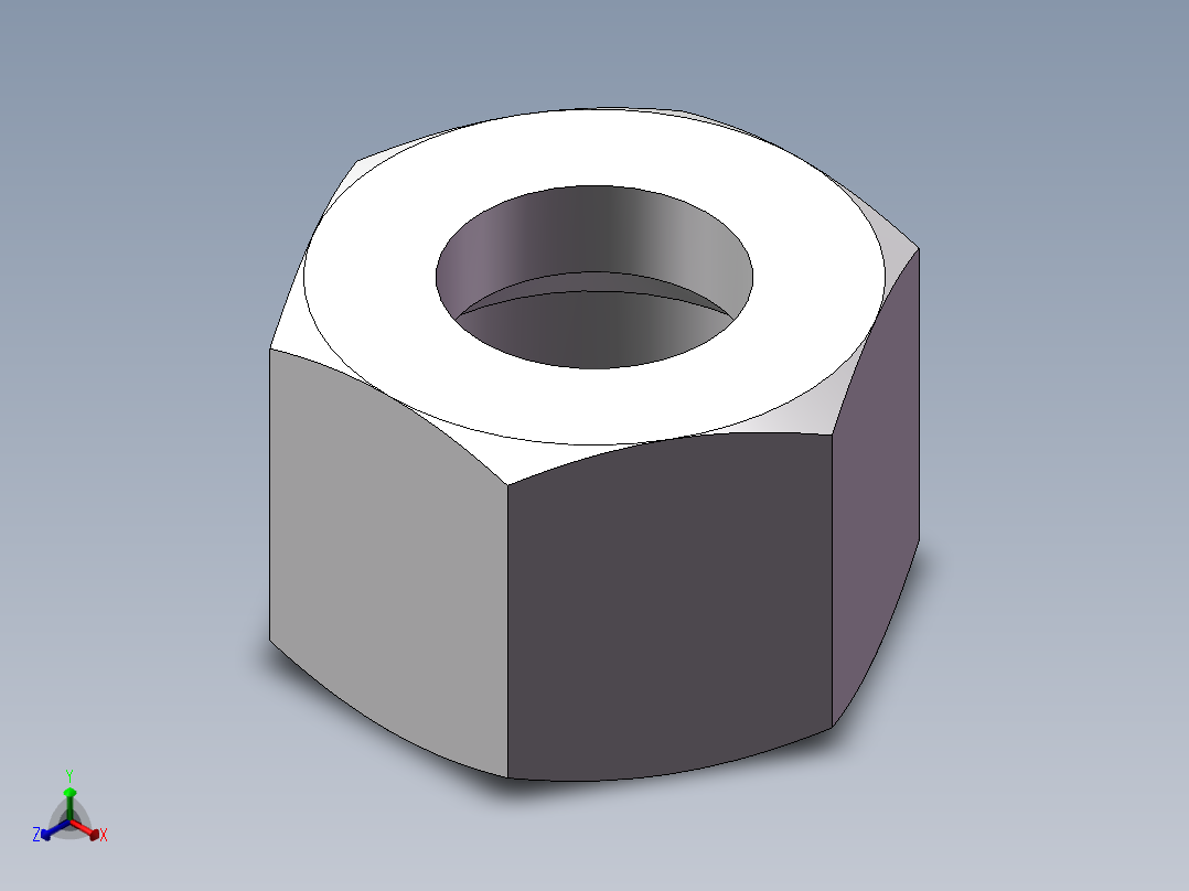 NL+NS 功能螺母、NL-18正等轴测图