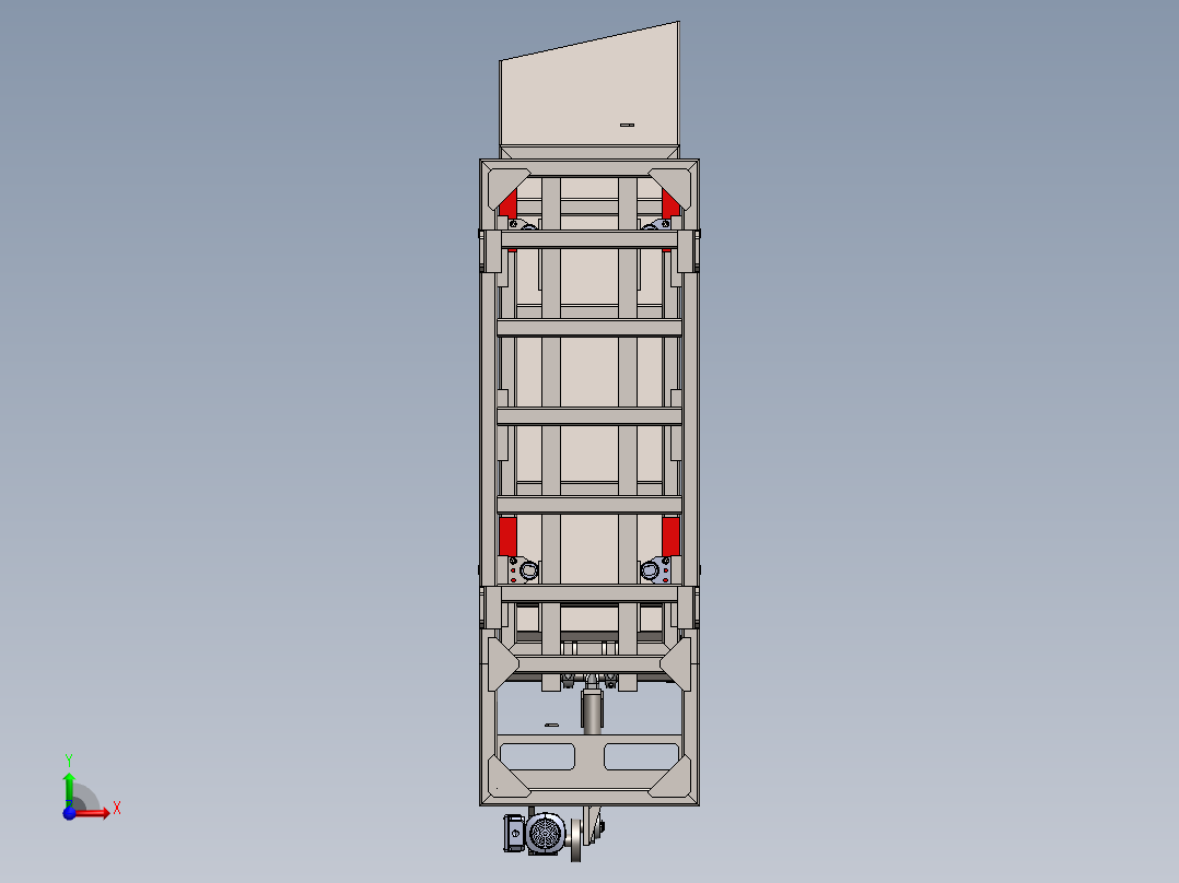 A3003890-废料振动器前视图
