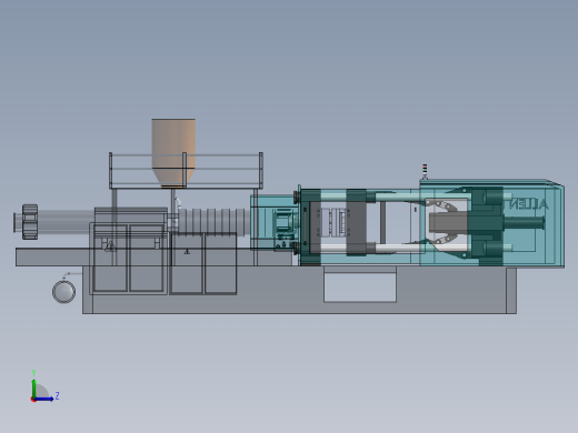注塑模具、模具左视缩略图