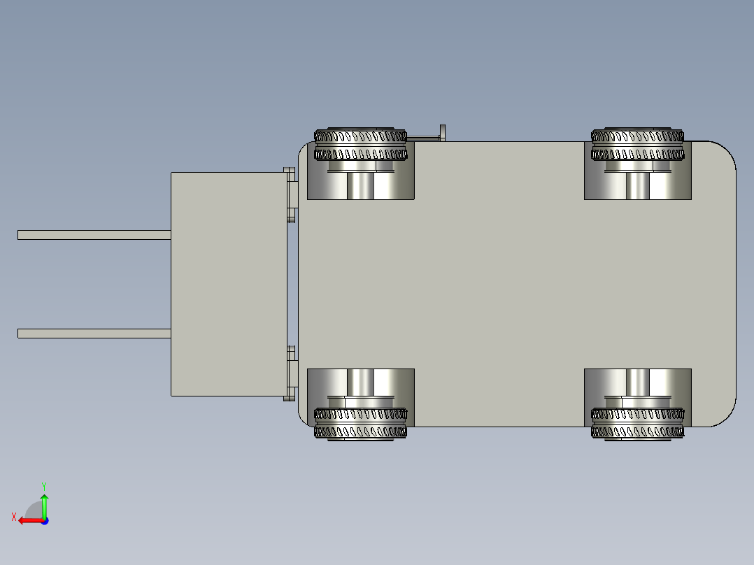 B2004853-叉车设计后视图