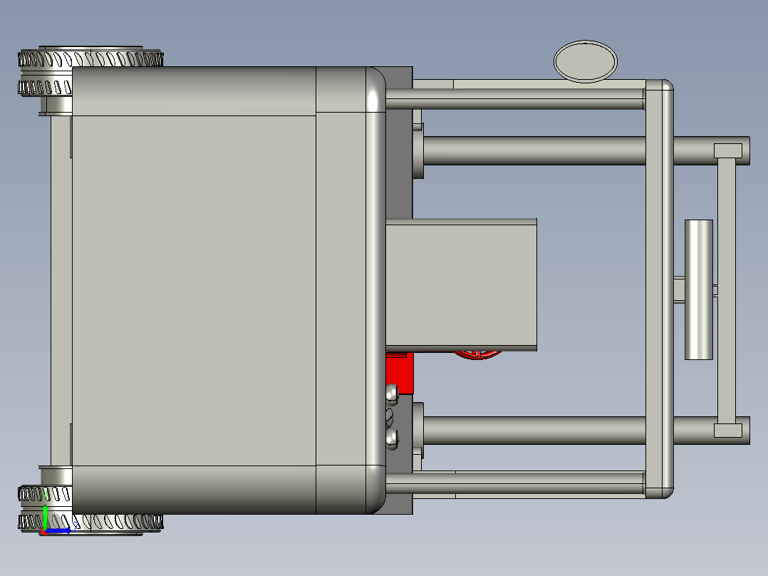 B2004853-叉车设计左视图