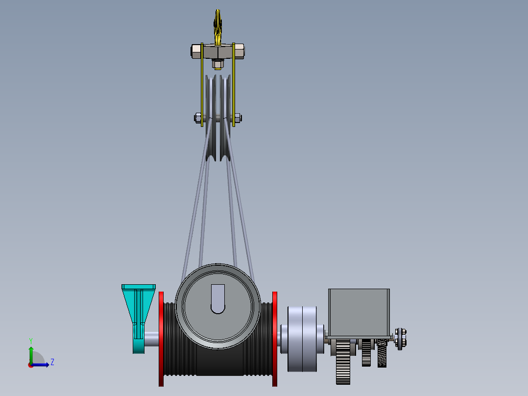 起重机-1(49)左视图