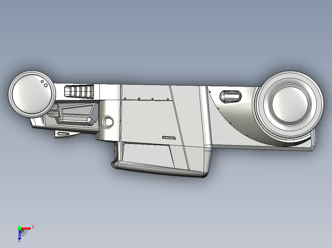 A0003220-皮卡车概念俯视图