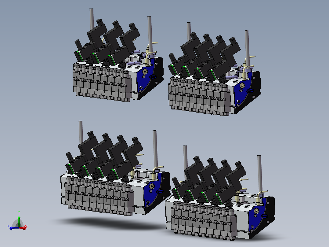 4款E-400 电动涂抹器主视图