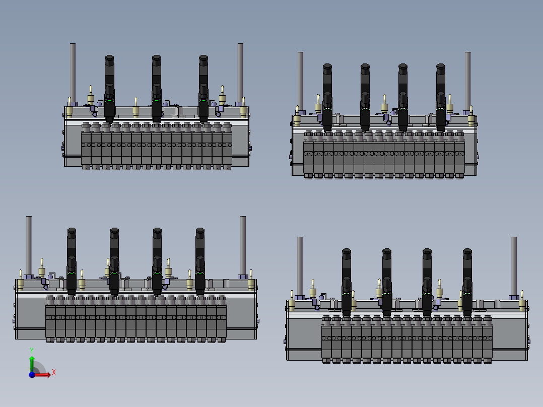 4款E-400 电动涂抹器前视图