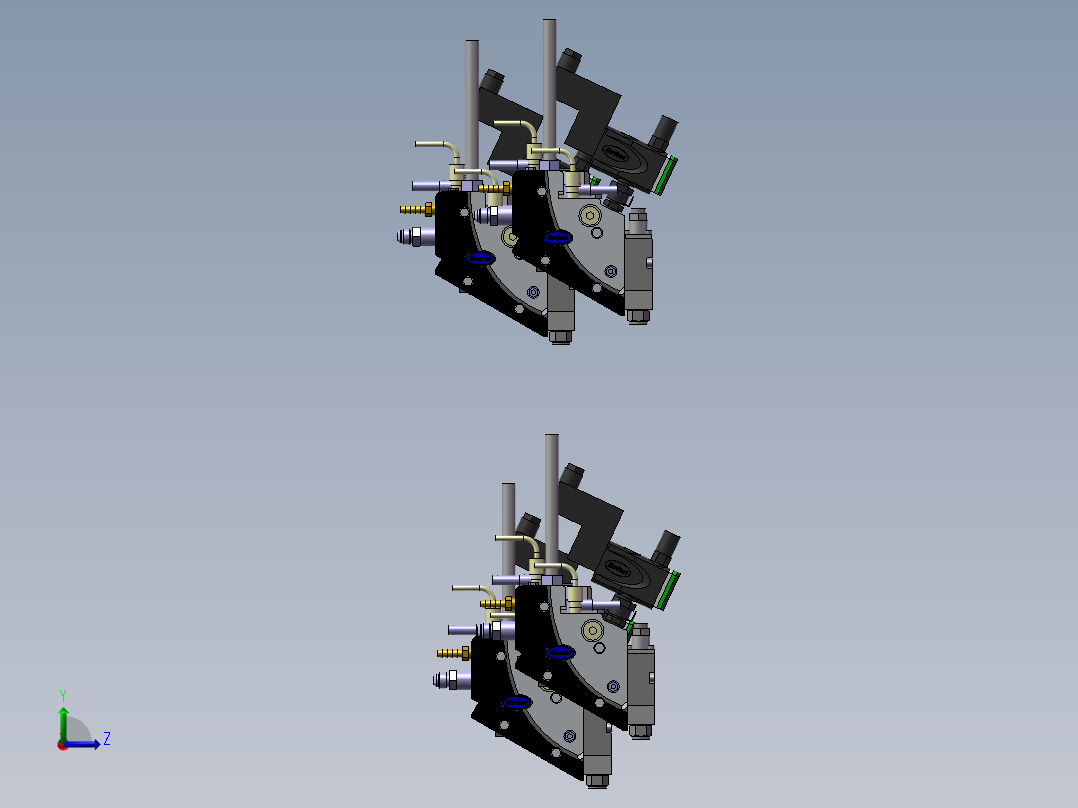 4款E-400 电动涂抹器左视图