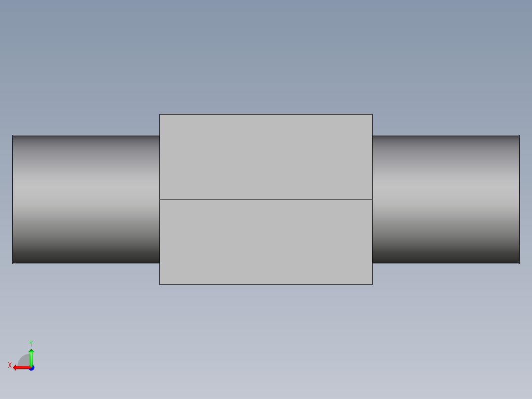 精密切割夹具 - 30mm 轴后视图