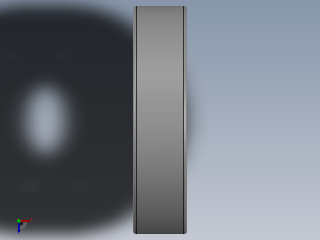 A0003904-滚珠轴承俯视图