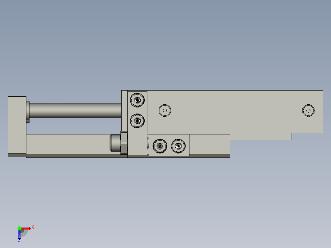 HLQ25X75SAS_DS1-H滑台气缸俯视图