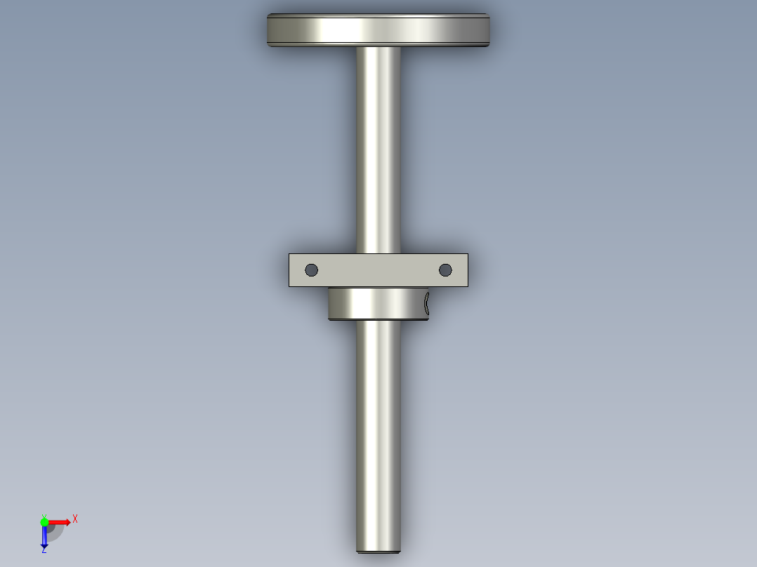 YBD0008隔膜定位组件俯视图