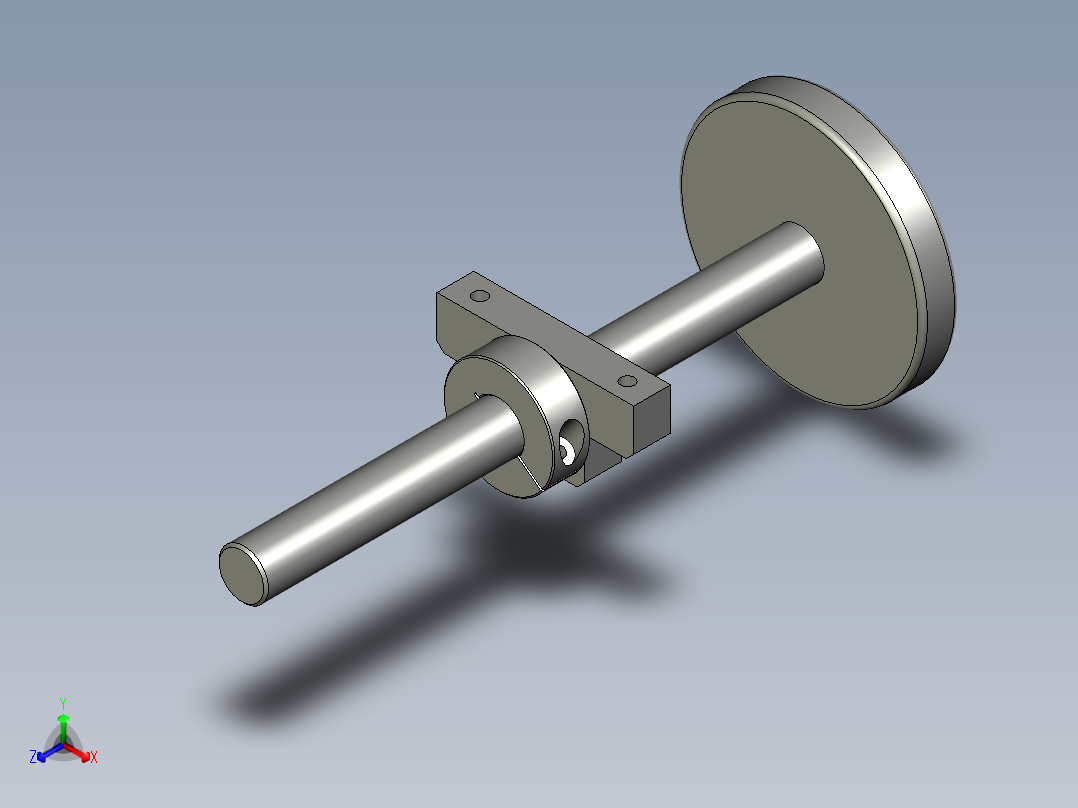 YBD0008隔膜定位组件正等轴测图