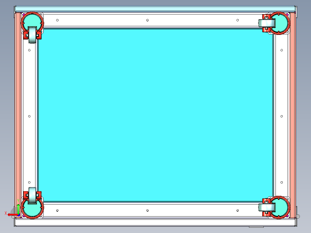 钮子开关耐久试验机后视图