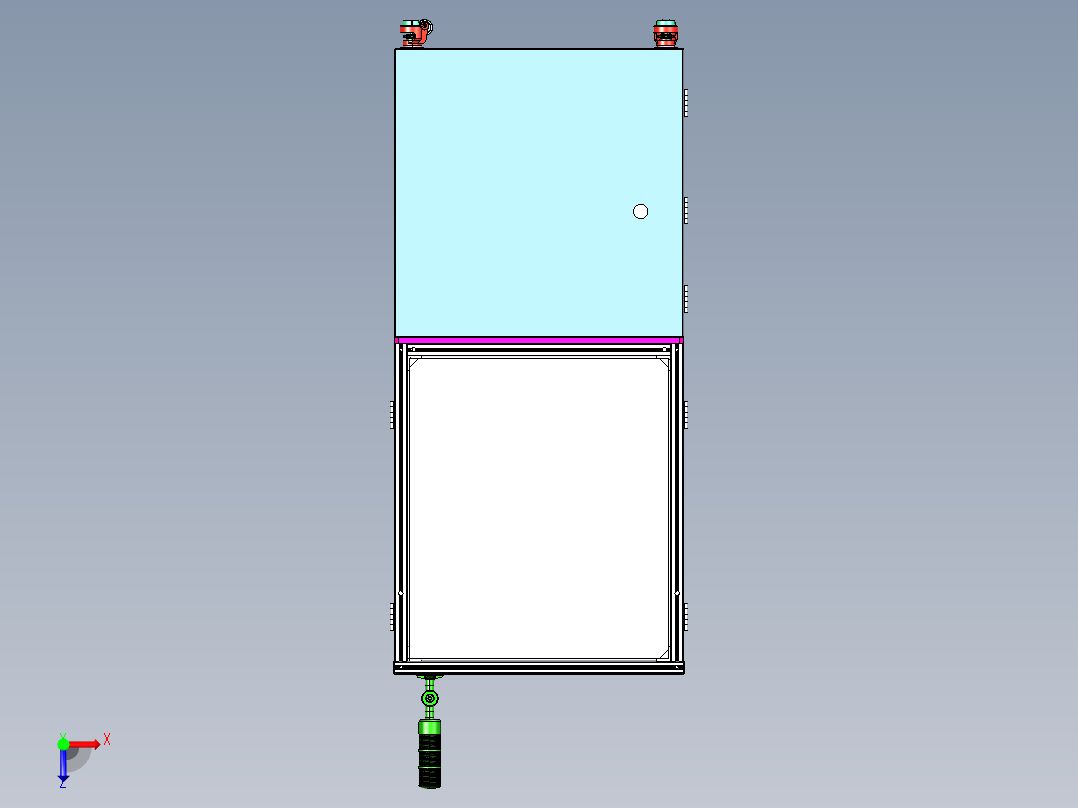 钮子开关耐久试验机俯视图