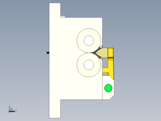 半自动冲子研磨机头左视缩略图