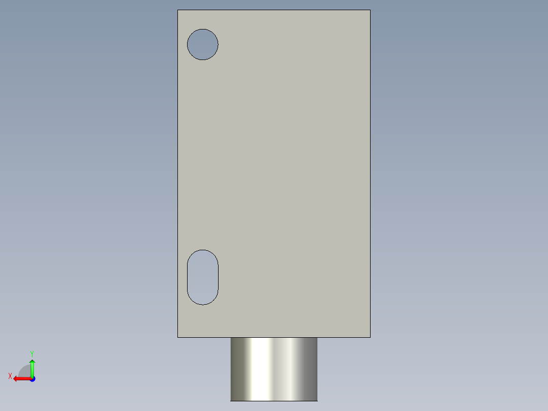 反射传感器-FT25-RL-NS-M4M后视图