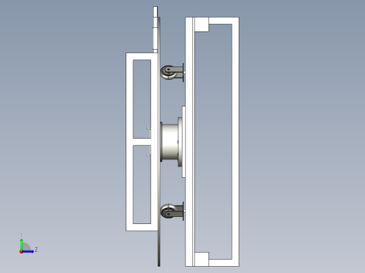 CSM旋转底盘左视缩略图