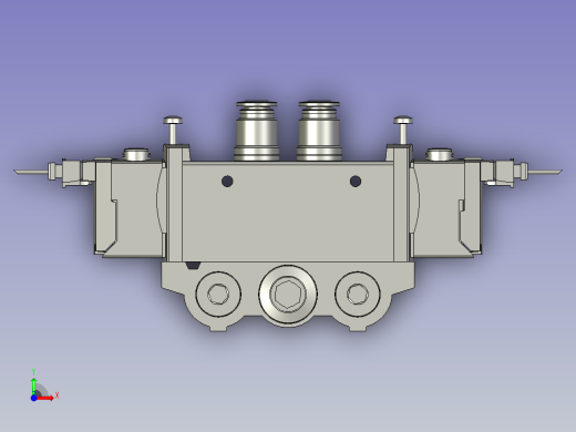 OP20-流线电磁阀组件8位FESTO前视缩略图