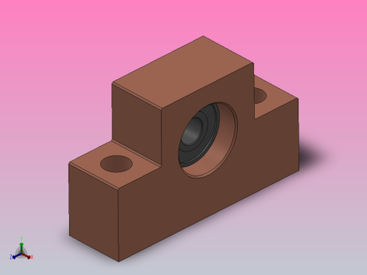 滚珠丝杆支撑座固定座BUN10