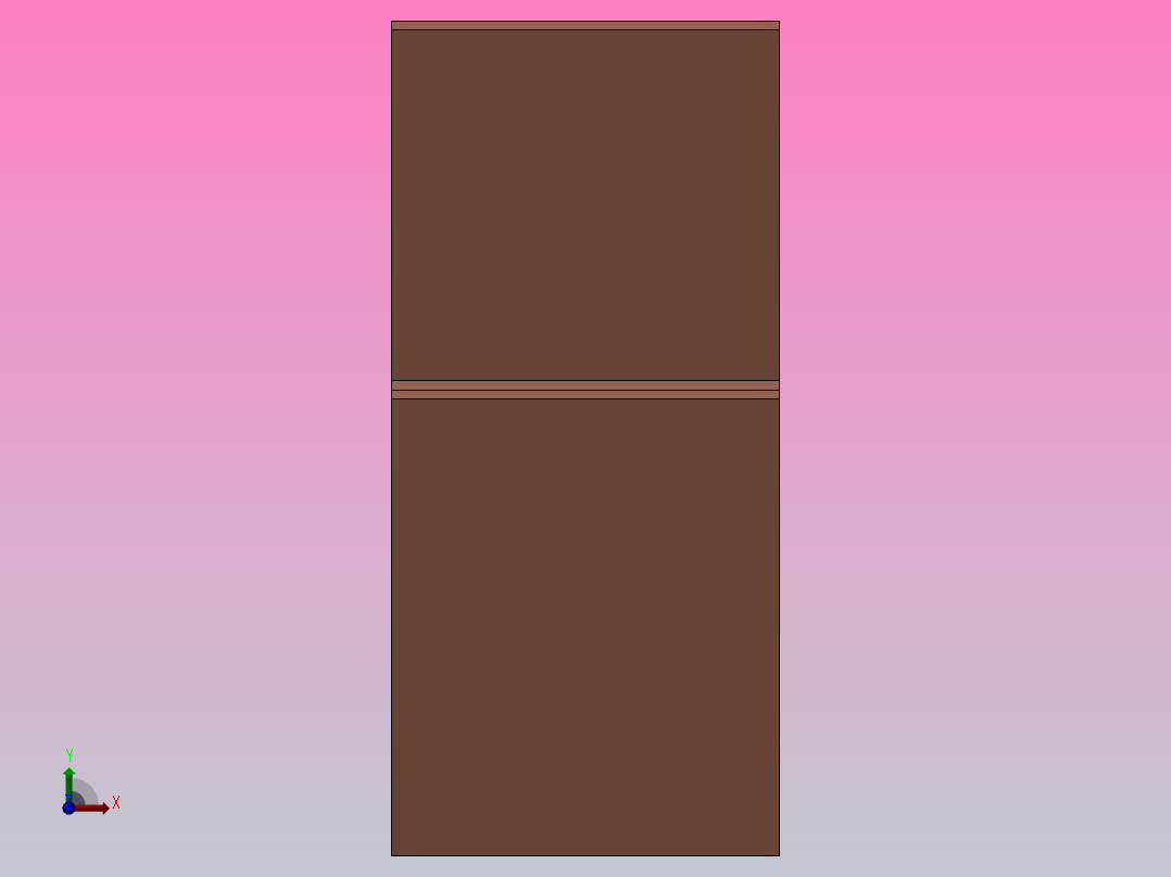 滚珠丝杆支撑座固定座BUN10前视图