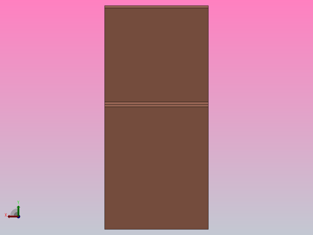 滚珠丝杆支撑座固定座BUN10后视图