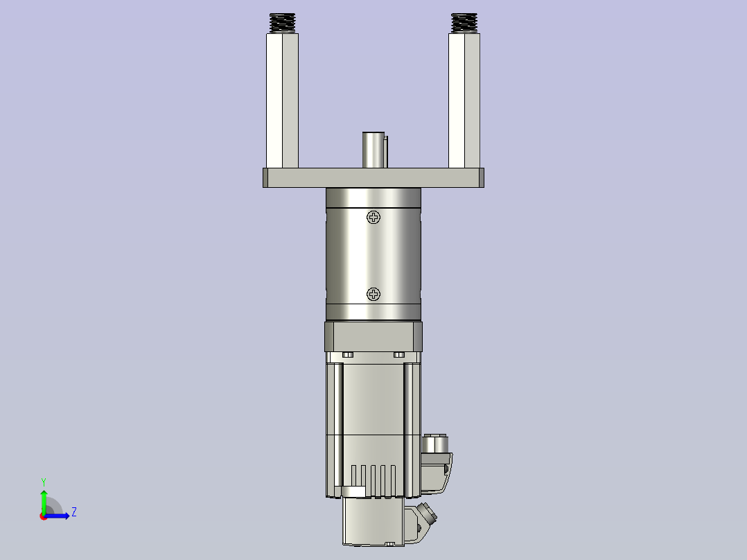 20凸轮电机减速机组装左视图