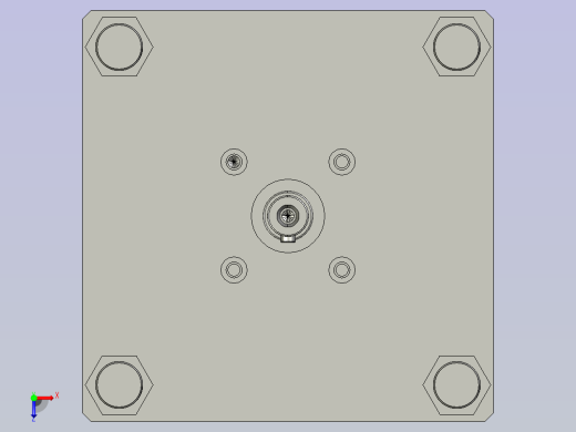 20凸轮电机减速机组装俯视缩略图