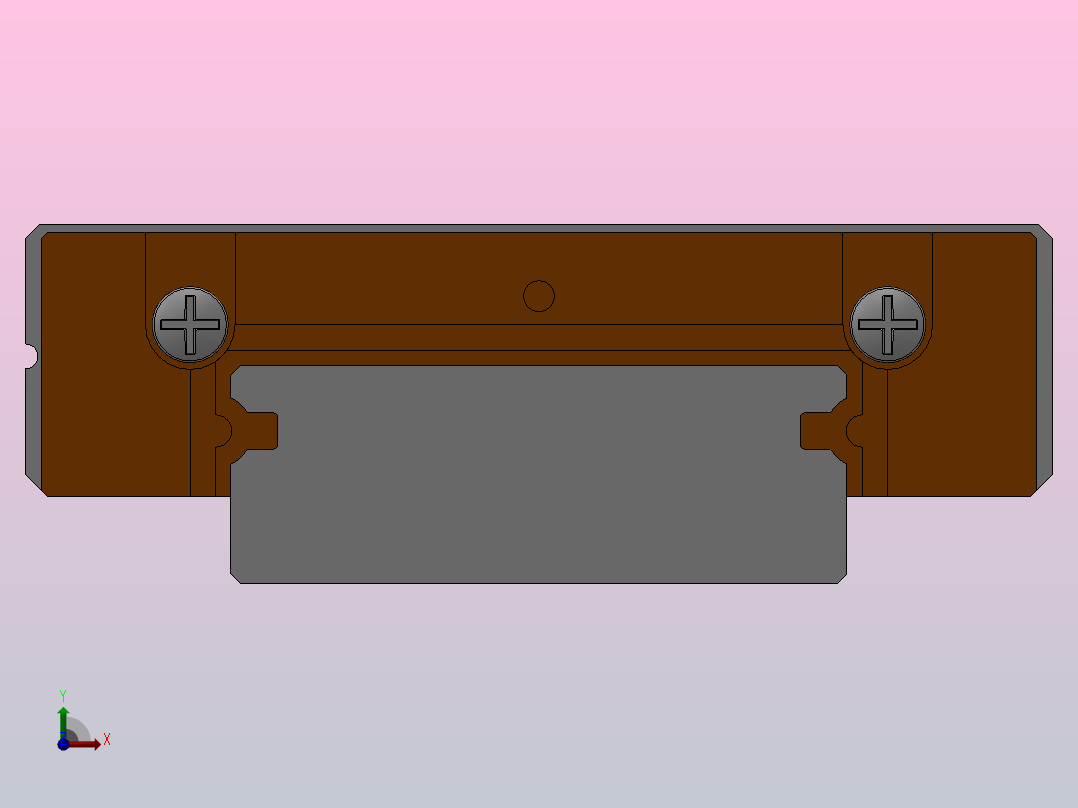 MSD-M╱LM直线导轨[MSD12ME1R150EZ0CI]前视图