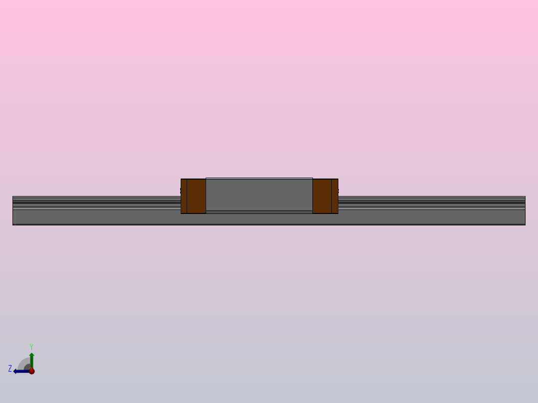 MSD-M╱LM直线导轨[MSD12ME1R150EZ0CI]右视图