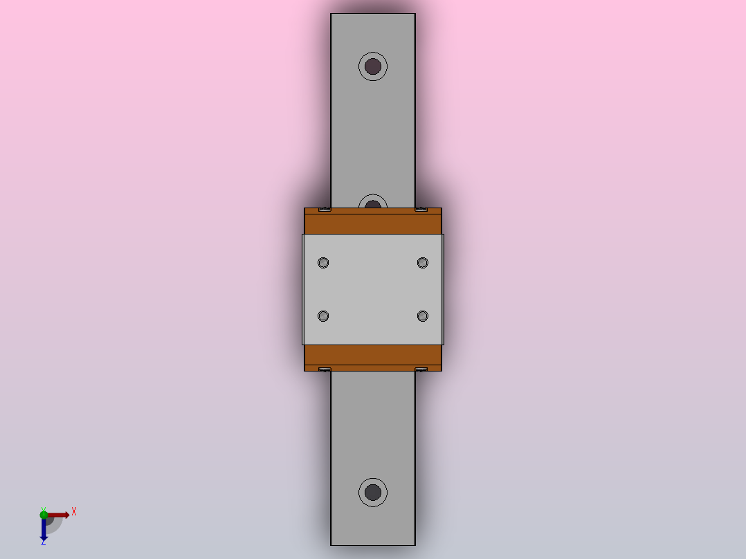 MSD-M╱LM直线导轨[MSD12ME1R150EZ0CI]俯视图
